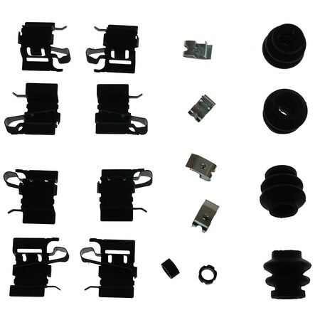 Carlson Brake Hardware 10 Lexus Rx350 R D1391 Bk Hardware Kit, 13571Q 13571Q